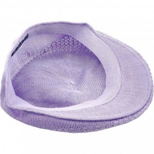 Newsboy Caps Classic Mesh Newsboy Ivy Cap Hat - Lavender - CY11JYQLHJL $19.00