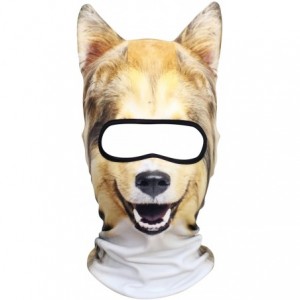 Balaclavas 3D Animal Neck Gaiter Warmer Windproof Full Face Mask Scarf for Ski Halloween Costume - Collie Scottish Shepherd -...