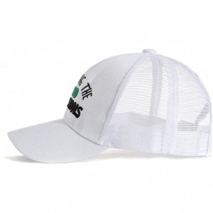 Baseball Caps Glitter Ponytail Messy High Buns Baseball Caps Adjustable Ponycap Womens Hats Baseball Caps - Decisions-white -...