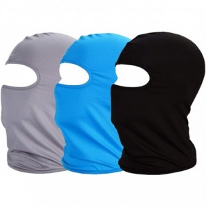 Balaclavas Balaclava UV Protection Summer Face Masks for Cycling Outdoor Sports Full Face Mask Breathable 3pack - CB18SARZ7KY...