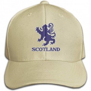 Baseball Caps Hengteng Design Hat Scotland Scottish Royal Lion Coat of Arms King of Scots Adult Funny Baseball Hat - Natural ...