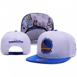Baseball Caps Unisex Adjustable Fashion Leisure Baseball Hat-Golden State Warriors Cap - White-d - CZ18ERE6YZ7 $24.70