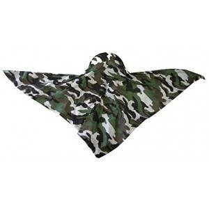 Visors Camouflage Bandana Cap Visor Tie Unisex Army Hat - Hunter Green - CN11MJ8IRNP $20.51