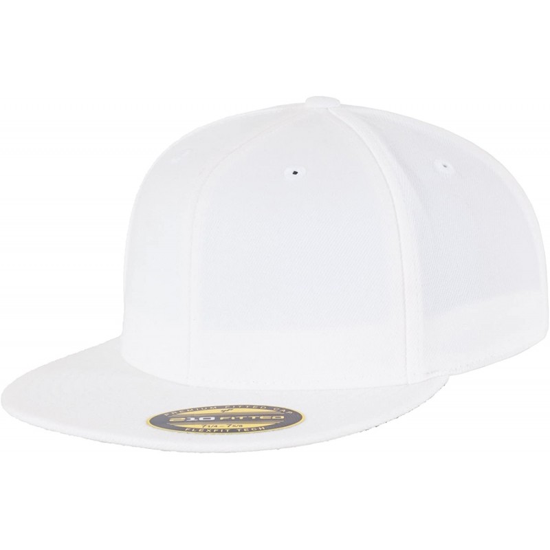 Baseball Caps Men's Premium 210 Fitted Cap - White - White - C6118WA5SDP $40.07