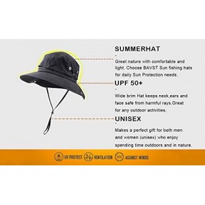 Sun Hats Men Women Outdoor Sun Hat with Wide Brim UPF 50+ Summer Mesh Cap with Flap Cover - A-khaki - CW18ECATONG $18.53