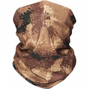 Balaclavas Bandana Cloth Face Mask Washable Face Covering Neck Gaiter Dust Mask - Digital Camouflage 03 - CL198NA7QTQ $20.73