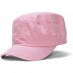 Newsboy Caps Grenadier Basic GI Cap - Light Pink - CI11UR9OXBN $16.87