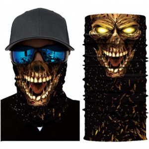 Balaclavas Skull Face Mask- Rave Bandana- Neck Gaiter- Scarf- Summer Balaclava for Dust Wind UV Protection - Kab - CC197ZIX2Y...