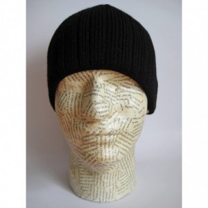 Skullies & Beanies Winter Hat for Men Warm Winter Beanie Skully Fit Winter Ski Hat M-192 - Black - C311B2NO2YV $31.24