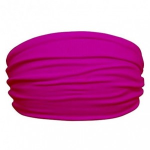 Headbands Ultimate Sports Sweat Wicking Headband (Hot Pink) - Hot Pink - CW18ZCM22OA $18.64