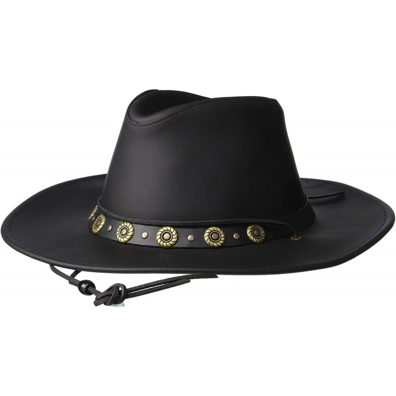 Cowboy Hats Hiker Hats - Black - C3112IO069X $98.83