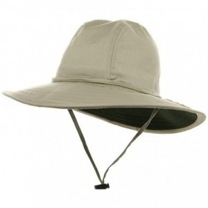Sun Hats SPF 50+ Sun Protection Trail Hats - Oatmeal - C0111COMWHJ $79.43