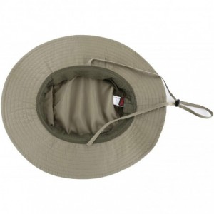 Sun Hats Women's Mesh Boonie Sun Hat Wide Brim UV Protection Beach Fishing Hat - Army Green - C218OZ20RHO $22.28