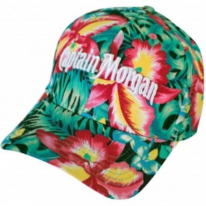 Baseball Caps Floral Hibiscus Women's Hat Green - CZ18H3R9KSS $50.18