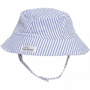 Sun Hats Children Unisex Bucket Hat UPF 50+- Highest Certified UV Sun Protection- Azo-free dye - Blue - CX12FOVGU6T $30.22