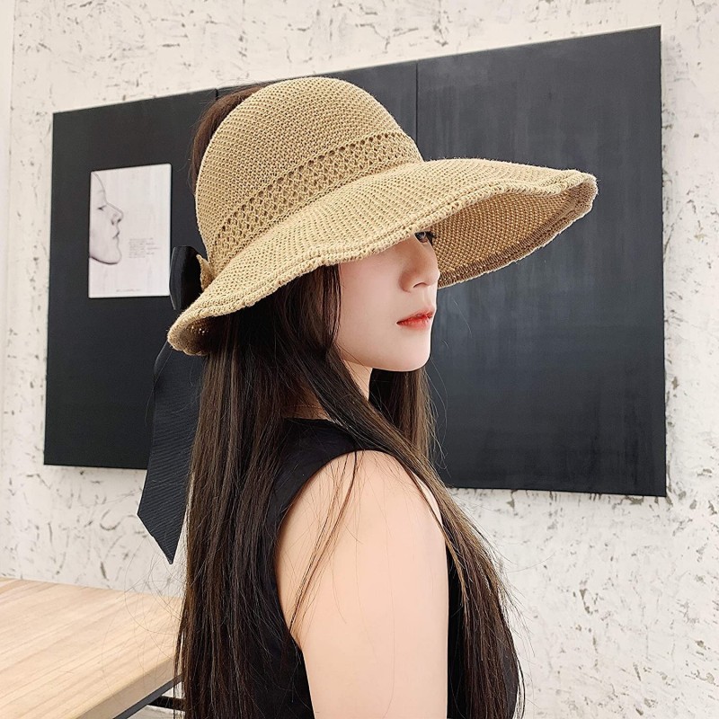 Sun Hats for Women with UV Protection- Wide Brim Large Sun Visor Hats ...