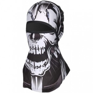 Balaclavas 3D Animal Funny Balaclava Full Face Mask Neck Warmer for Cycling Motorcycle Skiing Outdoor Sports - Skeleton - C21...