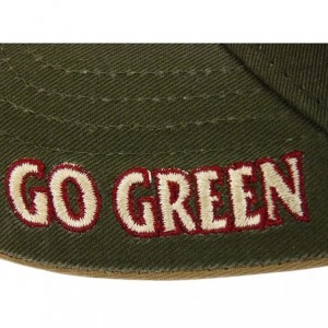 Baseball Caps Class of 420 Stoner High Marijuana Leaf Baseball Cap Hat Weed MJ Ganja Earthy - Green - C0128VQWIGP $40.58