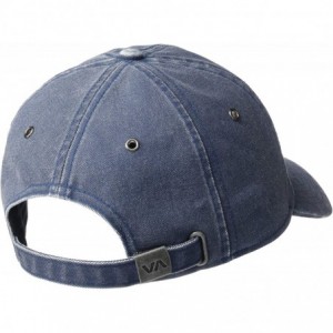 Baseball Caps Staple Dad Hat - Dark Denim - CD18QGGUX6O $47.15