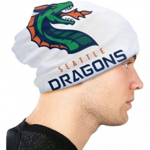 Skullies & Beanies Seattle Dragons Adult Men's Knit Hat Skull Cap Helmet Liner Beanie Cap for Women Hip Hop Hedging Head Hat ...