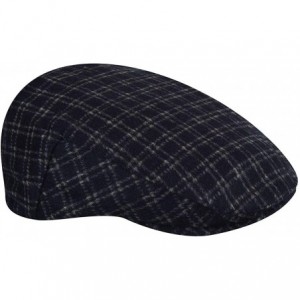 Newsboy Caps Men Wool Blend British Ivy Cap - Black/Ivory - C412N1QLTVR $61.98