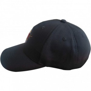 Baseball Caps Detachable Embroidered Adjustable - Snowman Black - CM1935NMQN8 $24.19