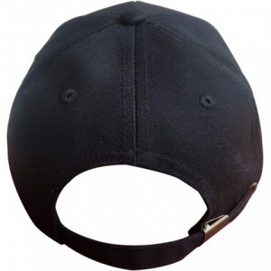 Baseball Caps Detachable Embroidered Adjustable - Snowman Black - CM1935NMQN8 $24.19