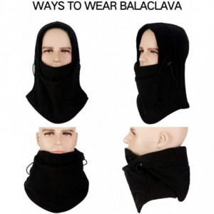Balaclavas Balaclava Face Mask Men Women Winter Windproof Motorcycle Outdoors Ski Mask - Grey Balaclava_st3 - C618ESKMHK4 $19.22
