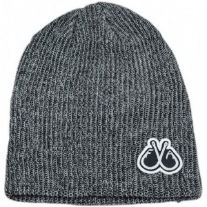 Skullies & Beanies Beanie for Men and Women- Knitted Hat - Black - CD18M40CQWD $43.28