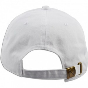 Baseball Caps Mask Embroidered Hat Baseball Cap Horror Jason Dad hat - White - CQ187CXYIIL $25.53