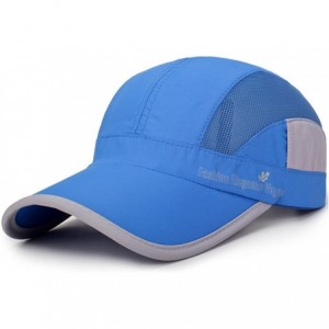 Baseball Caps 7-7 1/2 Quick Dry Breathable Ultralight Running Hat for Sport - B Series-blue - CI18EMNNOYD $23.10