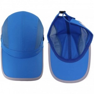 Baseball Caps 7-7 1/2 Quick Dry Breathable Ultralight Running Hat for Sport - B Series-blue - CI18EMNNOYD $19.88