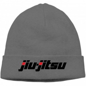 Skullies & Beanies Jiu Jitsu Skull Caps Knit Hats Unisex DeepHeather - CM18KMXAY0G $30.60