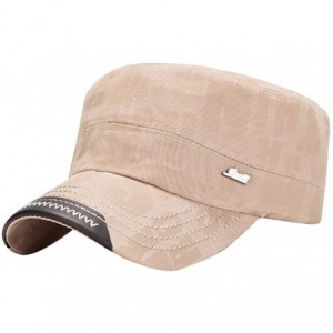 Baseball Caps Vitage Baseball Cap Hats Outdoor Golf Sun Cap for Men Man Dat Hat - Khaki - CP18CSTS84Q $23.14