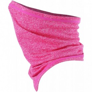 Balaclavas Summer Neck Gaiter Face Scarf/Neck Cover Headwear Face Bandana - Rose Red - CG197CHQX5C $24.52