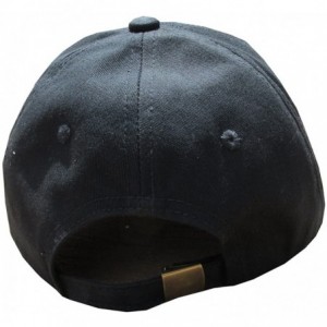Baseball Caps Waves Meme Unstructured Twill Cotton Low Profile Dad Hat Cap Black - CT12IVPTHNN $33.48