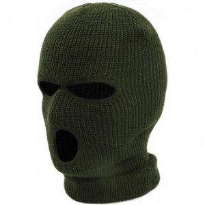 Balaclavas Quality Full Face Knit Ski Mask Beanie Men Women Unisex One Hole Three Hole Winter Headwear Face Mask Protection -...