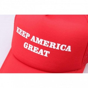 Baseball Caps Trump 2020 Knitted Beanies Caps Men Women Embroidery Winter Warm Hat - Red1 - CP196M3XQGC $17.88