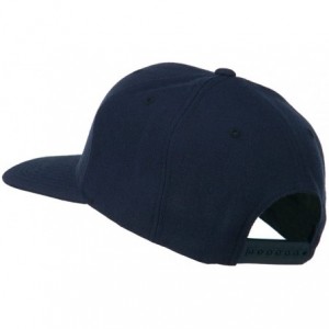 Baseball Caps Merry Christmas Embroidered Snapback Cap - Navy - C411ND5NGKH $36.29