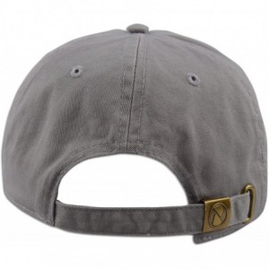 Baseball Caps Savage Embroidered Dad Cap Hat Adjustable Polo Style Unconstructed - Grey - CM1876C2LWE $23.80