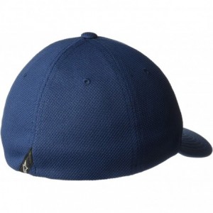 Baseball Caps Men's Corp Shift Mock Mesh Hat - Blue/Orange - CV18OQI8AZW $50.60