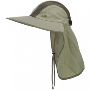 Sun Hats Talson UV Large Bill Flap Hat - Olive - C0124YHBG9P $38.74