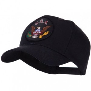 Baseball Caps Army Circular Shape Embroidered Military Patch Cap - Troop - CU11FETEP6J $32.92