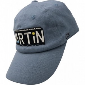 Baseball Caps Dad Hat Baseball Cap Unconstructed Adjustable Dad Hats for Men Embroidery Hat - Denim - CN187XY3DKM $23.48