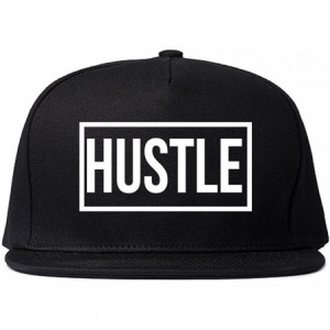 Baseball Caps Hustle Snapback Hat Cap - C212N85QMJ5 $38.89