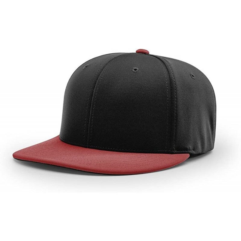 Baseball Caps PTS 20 PTS20 Pulse R-Flex FIT Baseball HAT Ball Cap - Black/Cardinal - CZ186XLUN8C $18.89