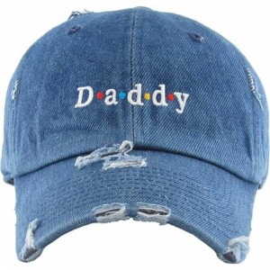 Baseball Caps Good Vibes Only Heart Breaker Daddy Dad Hat Baseball Cap Polo Style Adjustable Cotton - CU1930DZN8Y $24.03