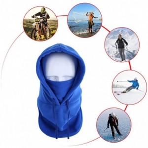 Balaclavas Fleece Ski Mask/Neck Warmer Gaiter/Face Scarf/Neck Cover/Face Mask Thermal Hood Mask - (RZ-L-04) - C518IU59R08 $20.60