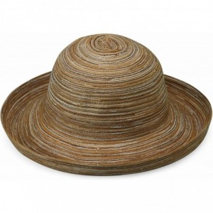 Sun Hats Women's Sydney Sun Hat - Lightweight- Packable- Modern Style- Designed in Australia - Camel - CT1126OBJO1 $70.85