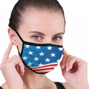 Balaclavas Colorful Dog Paw Print Black Washable Face Mask with Adjustable Straps Mask for Kids Man and Woman - 22 Black - CF...